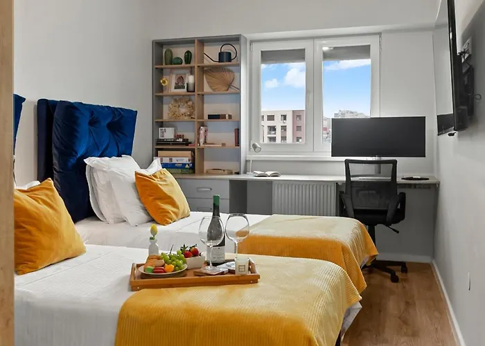 Mido Park With Private Parking & Self Check-in Апартаменти Бухарест