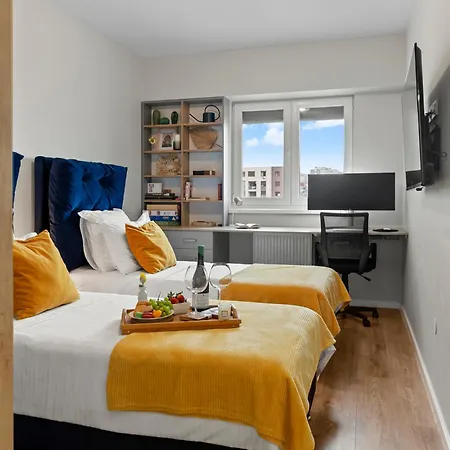 Mido Park With Private Parking & Self Check-in Apartamento Bucarest