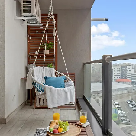 Apartamento Mido Park With Private Parking & Self Check-in Bucarest