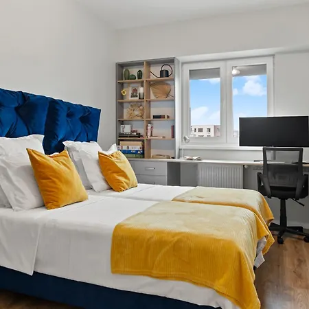 Appartamento Mido Park With Private Parking & Self Check-in Bucarest