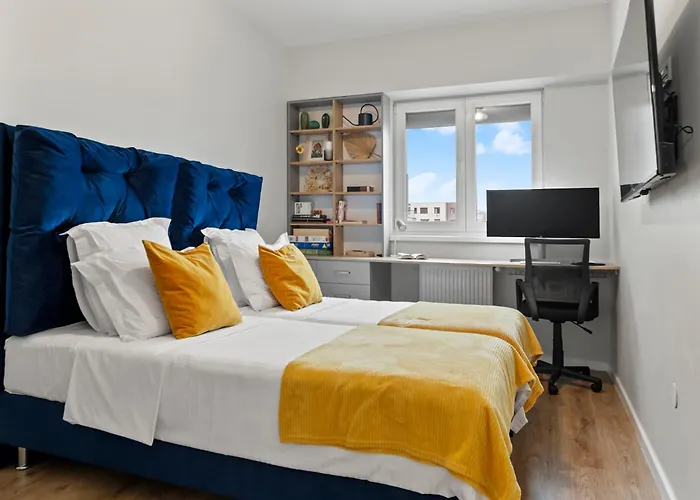 Apartament Mido Park With Private Parking & Self Check-in Bucureşti